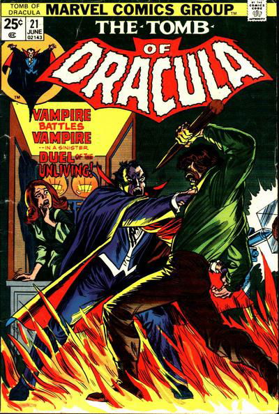 Tomb of Dracula (Marvel, 1972 series) #21 June 1974