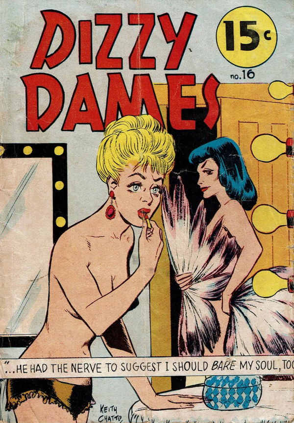 Dizzy Dames (Photo-Type, 1965? series) #16 [] (July 1966) ([July 1966?])