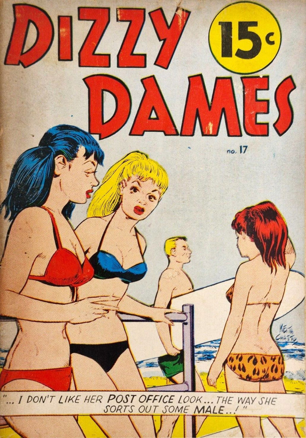 Dizzy Dames (Photo-Type, 1965? series) #17 ([August 1966?])