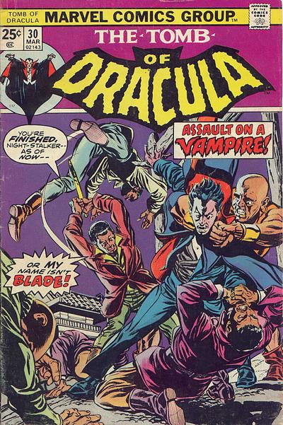 Tomb of Dracula (Marvel, 1972 series) #30 March 1975