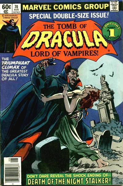 Tomb of Dracula (Marvel, 1972 series) #70 August 1979