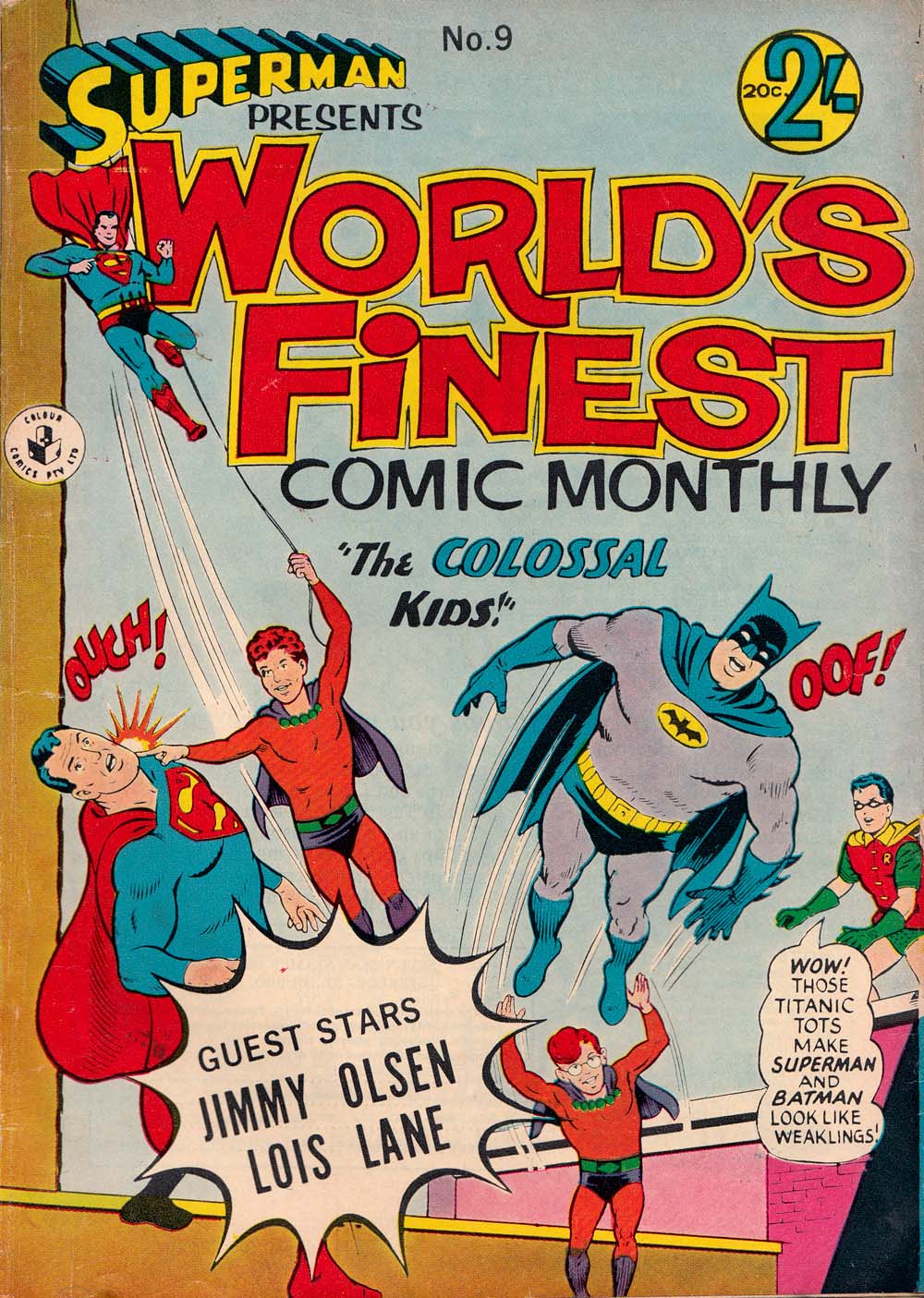 Superman Presents World's Finest Comic Monthly (Colour Comics, 1965 series) #9 (January 1966)