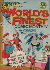 Superman Presents World's Finest Comic Monthly (Colour Comics) #9 (January 1966)