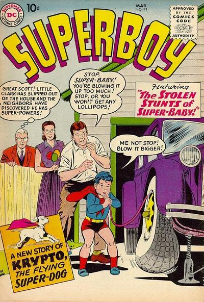 Superboy  #71 (March 1959)