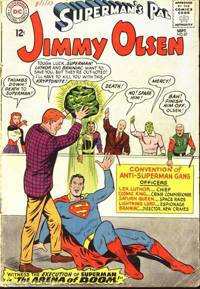 Superman's Pal, Jimmy Olsen (DC, 1954 series) #87 September 1965