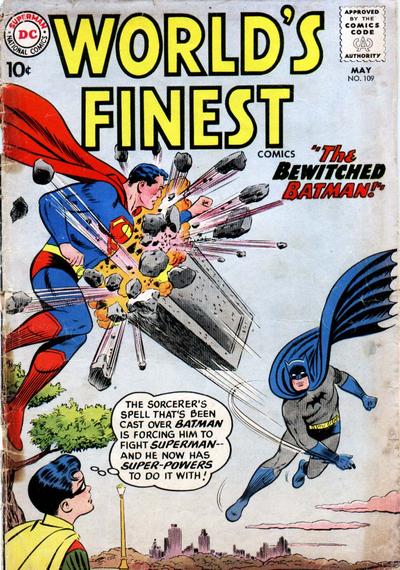 World's Finest Comics (DC, 1941 series) #109 (May 1960)