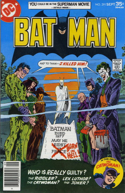 Batman  #291 (September 1977)