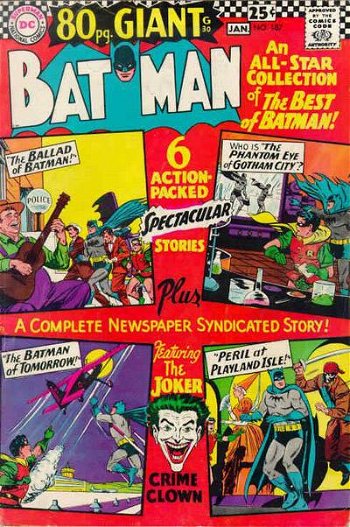 Batman (DC, 1940 series) #187 (December 1966-January 1967)