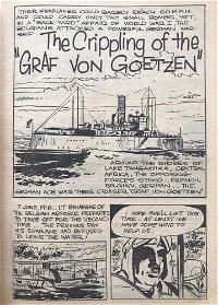 Navy Action (Horwitz, 1954 series) #62 — The Crippling of the "Graf Von Goetzen" (page 1)