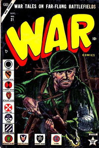 War Comics (Atlas [Marvel], 1950 series) #21 September 1953