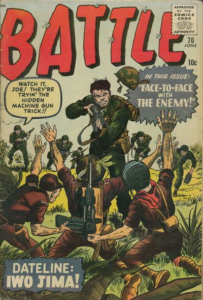 Battle (Atlas [Marvel], 1951 series) #70 June 1960