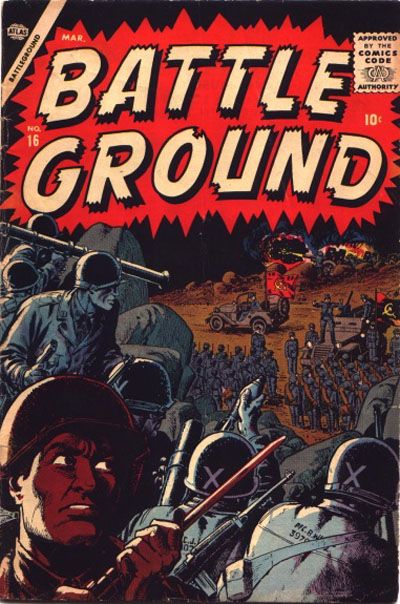 Battleground (Atlas [Marvel], 1954 series) #16 (March 1957)