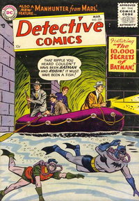 Detective Comics (DC, 1937 series)  #229 (March 1956) — The 10,000 Secrets of Batman!