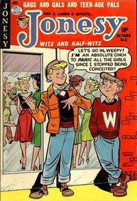 Jonesy (Quality, 1953? series) #8 October 1954