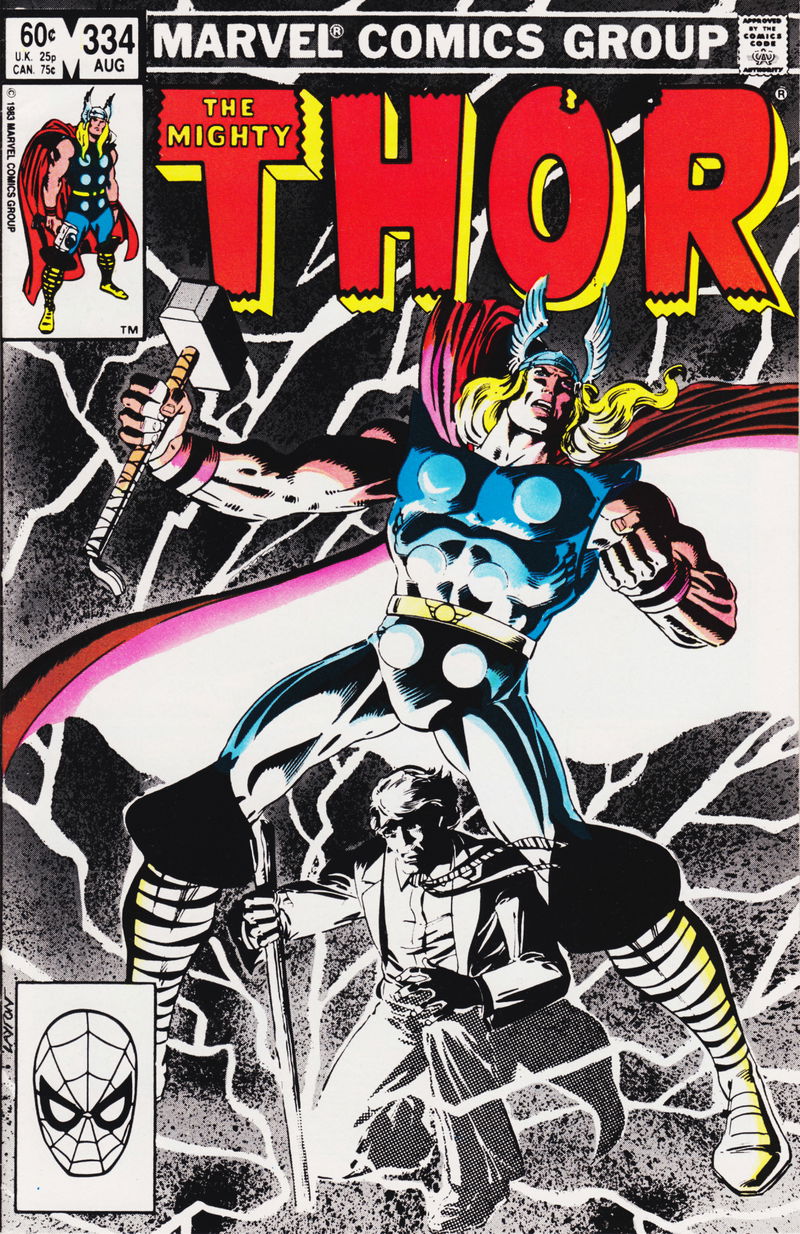 Thor (Marvel, 1966 series) #334 (August 1983)
