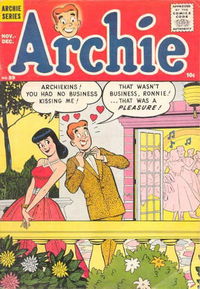 Archie Comics (Archie, 1942 series) #89 November-December 1957