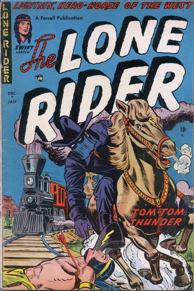 The Lone Rider (Farrell, 1951 series) #11 (December 1952-January 1953)