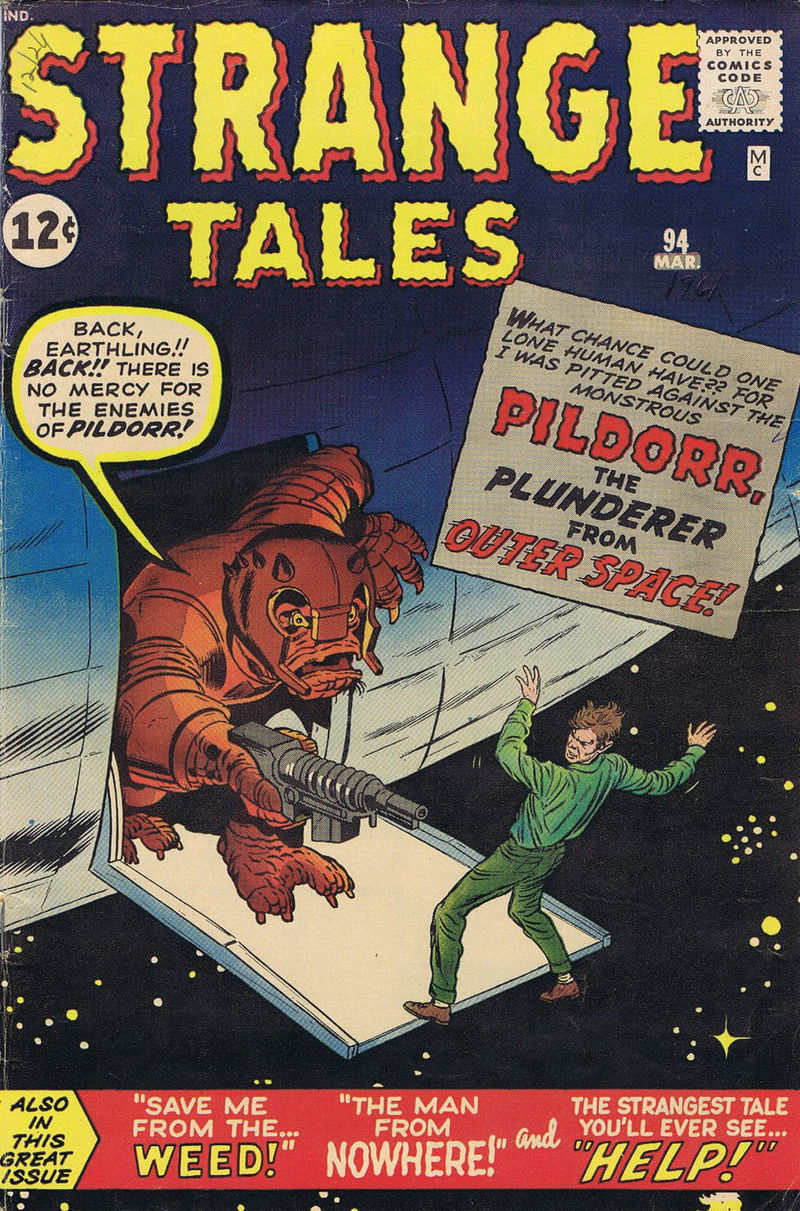 Strange Tales (Marvel, 1951 series) #94 (March 1962)