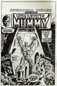 Supernatural Thrillers (Yaffa/Page, 1978 series)  #3 ([July 1980?]) — Back from the Tomb!