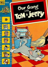 Our Gang with Tom & Jerry (Dell, 1947 series) #56 March 1949