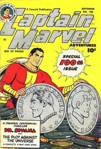 Captain Marvel Adventures (Fawcett, 1941 series) #100 (September 1949)
