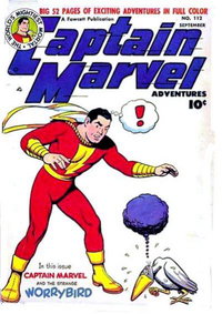 Captain Marvel Adventures (Fawcett, 1941 series)  #112 (September 1950) — The Strange Worrybird