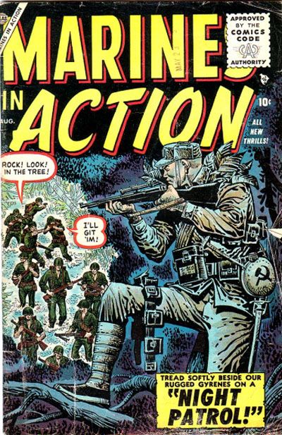 Marines in Action  #2 (August 1955)