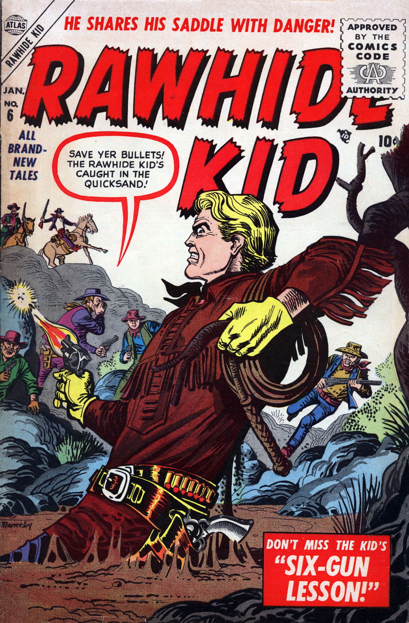 Rawhide Kid (Atlas [Marvel], 1955 series) #6 (January 1956)