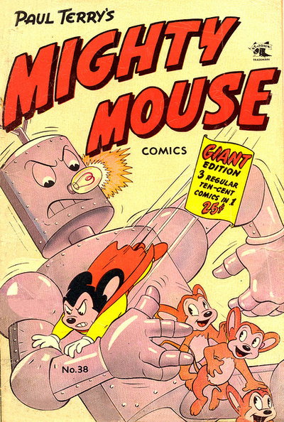 Paul Terry's Mighty Mouse Comics  #38 (February 1953)