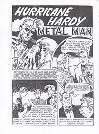 Superman (Colour Comics, 1950 series) v1#1 — Hurricane Hardy and the Metal Man