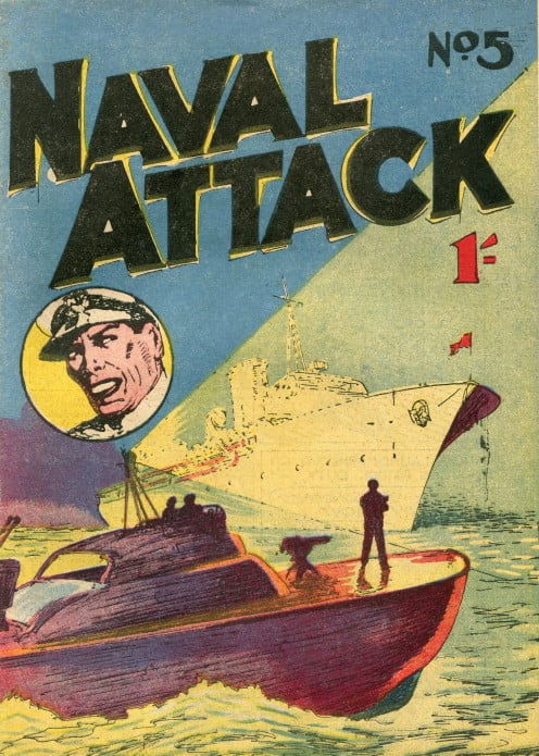 Naval Attack (Calvert, 1956 series) #5 ([July 1956?])