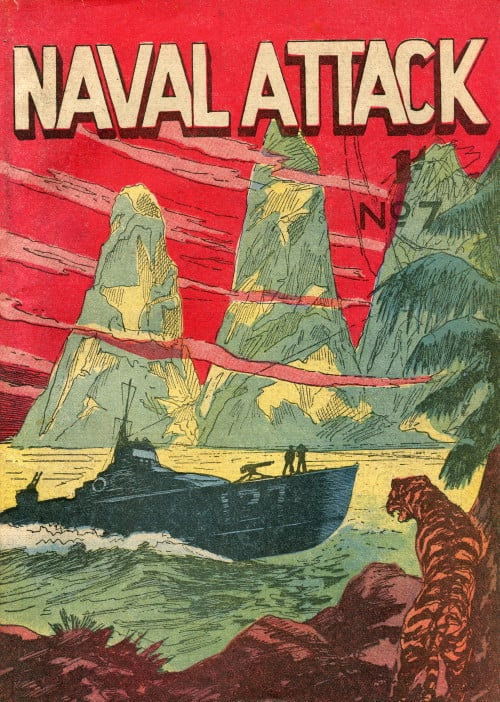 Naval Attack (Calvert, 1956 series) #7 ([September 1956?])