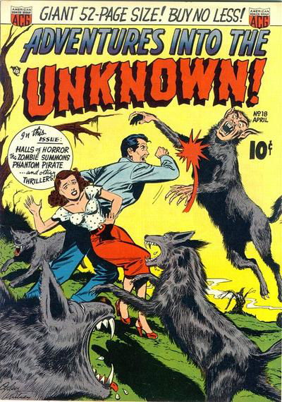 Adventures into the Unknown (ACG, 1948 series) #18 April 1951