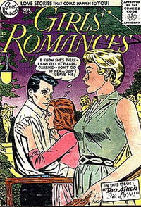 Girls' Romances (DC, 1950 series)  #40 (August-September 1956)