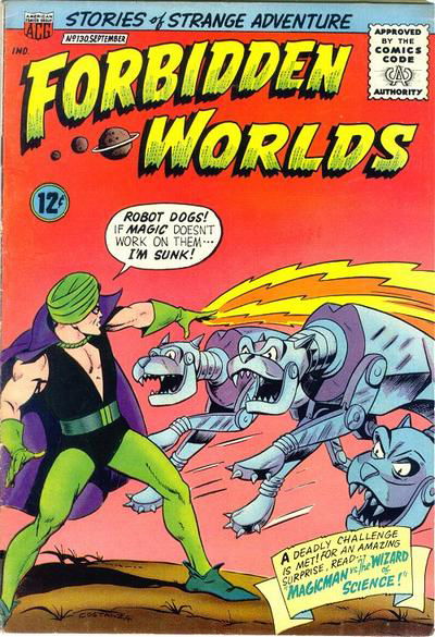 Forbidden Worlds (ACG, 1951 series) #130 September 1965