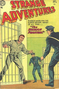 Strange Adventures (DC, 1950 series)  #48 (September 1954) — The Human Phantom!