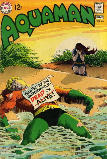 Aquaman (DC, 1962 series) #45 May-June 1969