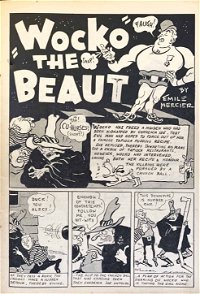Weird Comics (Frank Johnson, 1943?)  — Untitled (page 1)