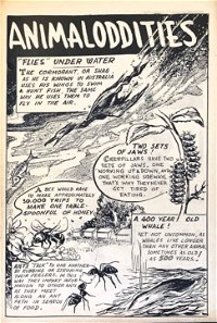 Weird Comics (Frank Johnson, 1943?)  — Untitled ["Flies" Under Water] (page 1)
