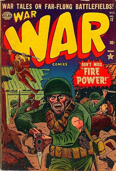 War Comics (Atlas [Marvel], 1950 series) #12 October 1952