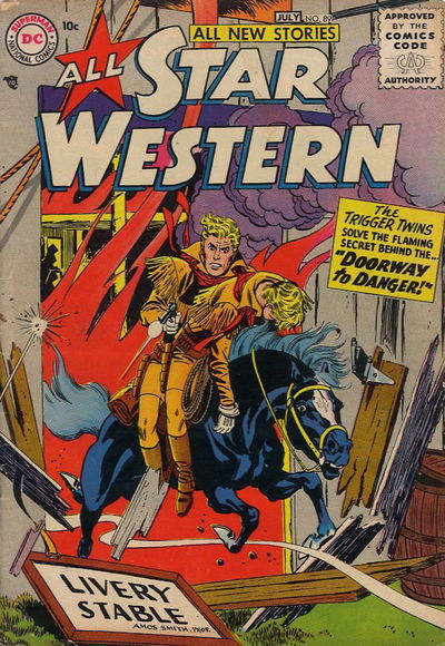 All Star Western (DC, 1951 series) #89 (June-July 1956)