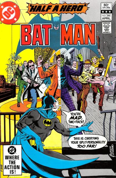 Batman (DC, 1940 series) #346 (April 1982)