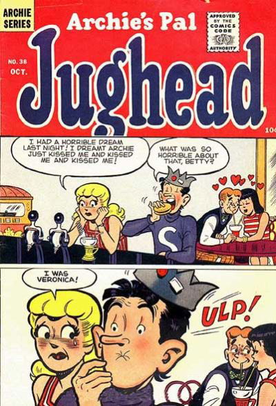 Archie's Pal Jughead (Archie, 1949? series) #38 (October 1956)