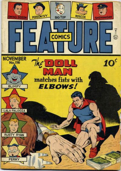 Feature Comics (Quality, 1939 series) #116 November 1947