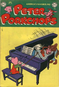 Peter Porkchops (DC, 1949 series)  #28 (April 1954)