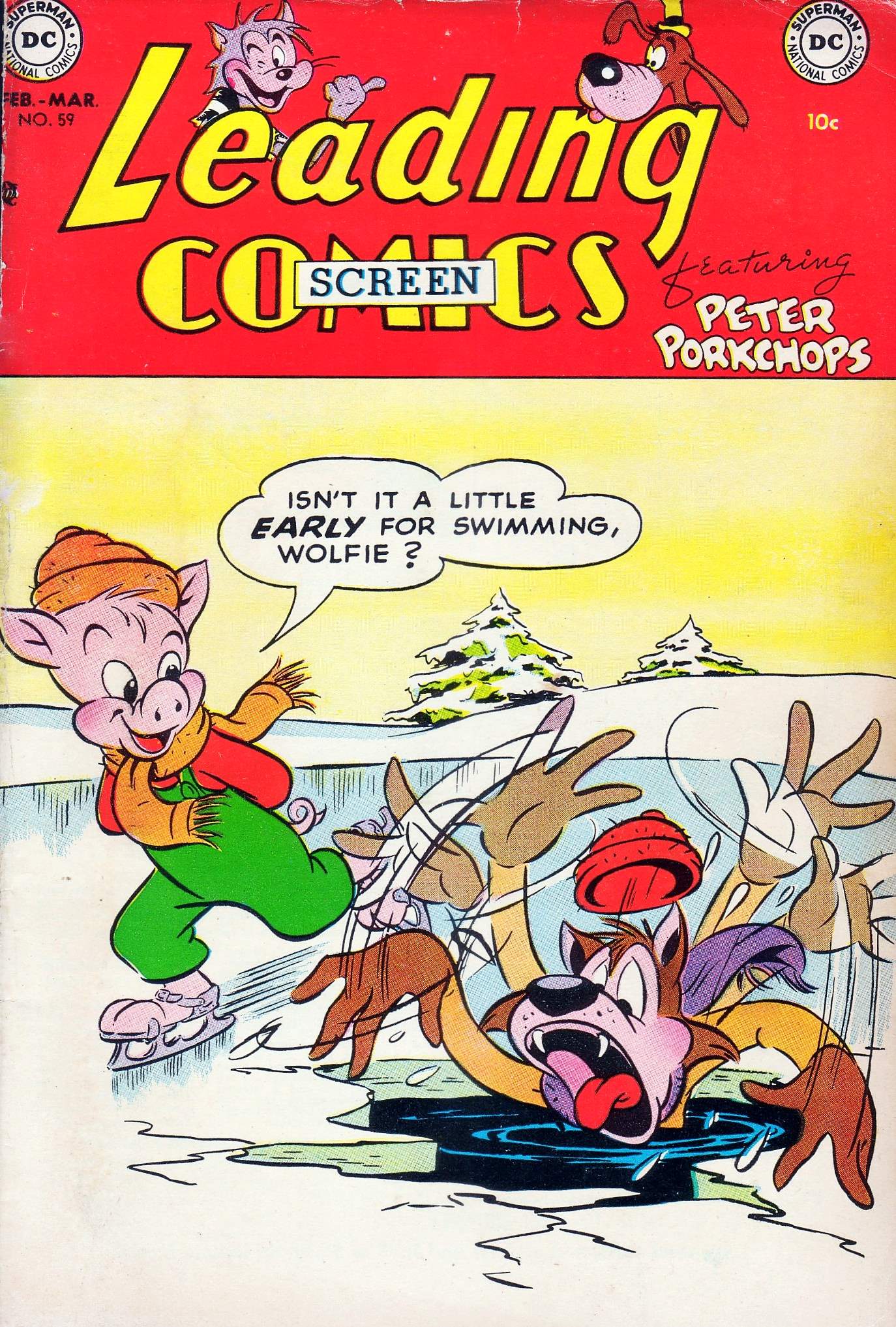 Leading Screen Comics (DC, 1950 series) #59 (February-March 1953)