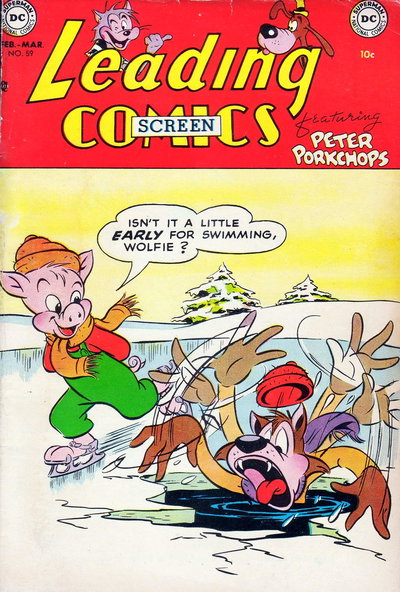 Leading Screen Comics  #59 (February-March 1953)