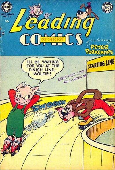 Leading Screen Comics  #63 (October-November 1953)