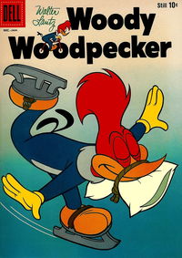 Walter Lantz Woody Woodpecker (Dell, 1952 series) #52 December 1958-January 1959