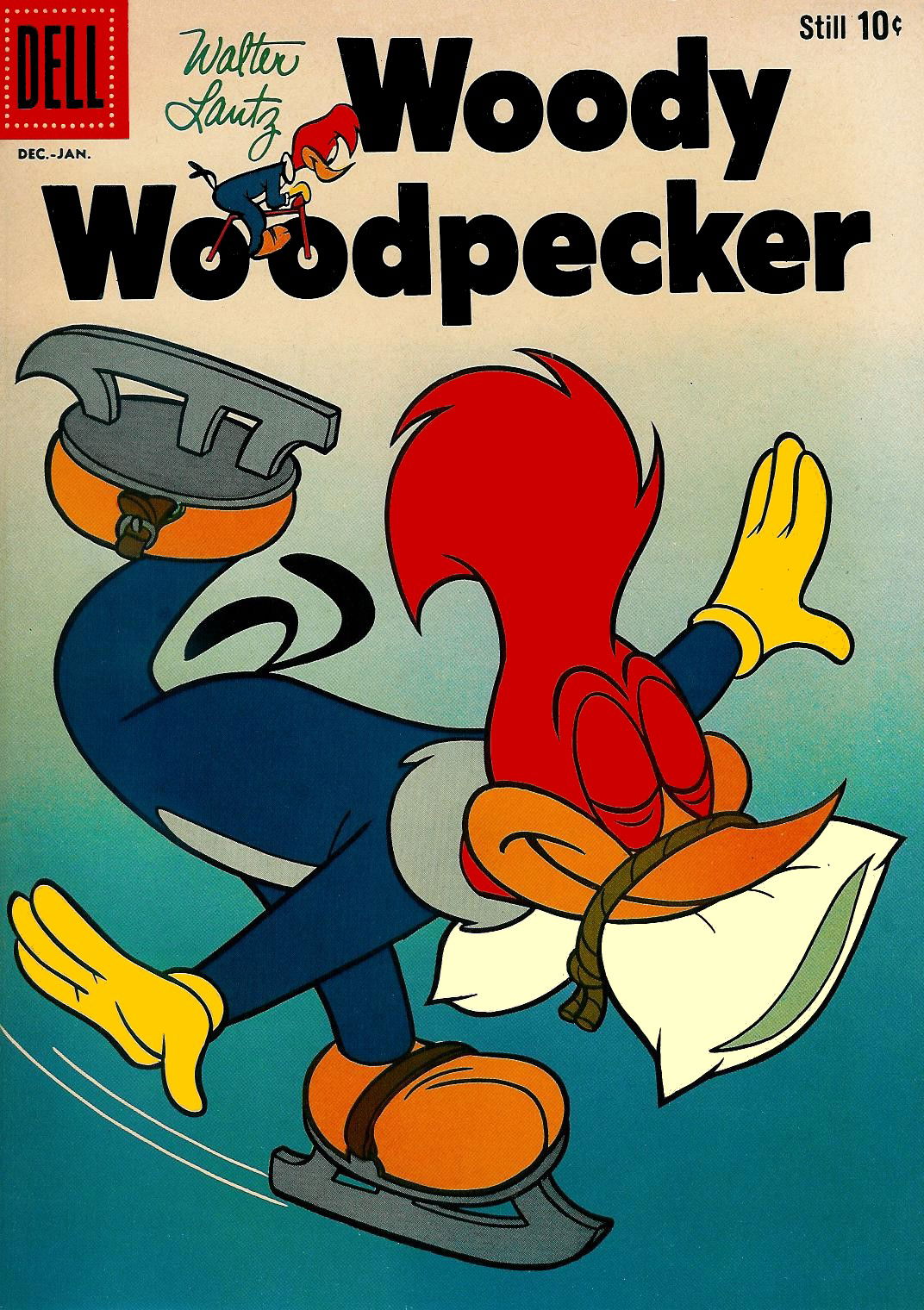 Walter Lantz Woody Woodpecker (Dell, 1952 series) #52 (December 1958-January 1959)